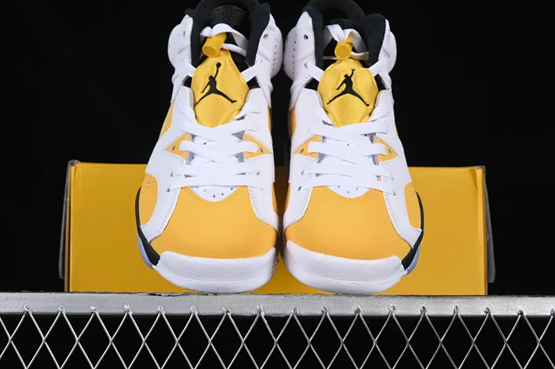 All categories Air Jordan Jordan series basketball shoes Air Jordan 6 Air Jordan 6 Retro "Yellow Ochre" AJ6 Joe 6 White Yellow CT8529-170